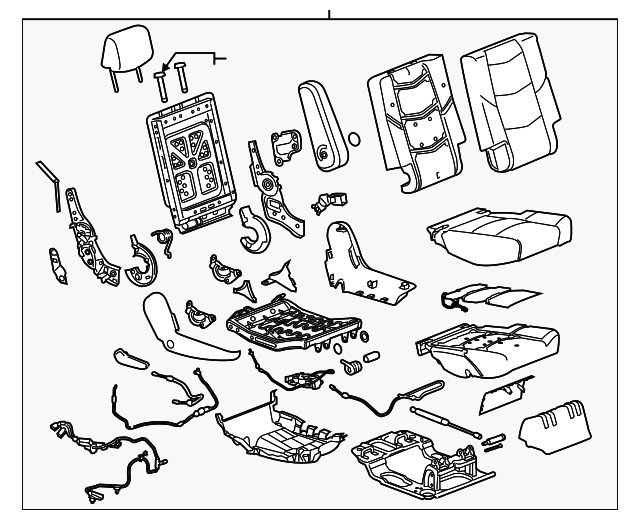 23293613 Деталь SEAT ASSY