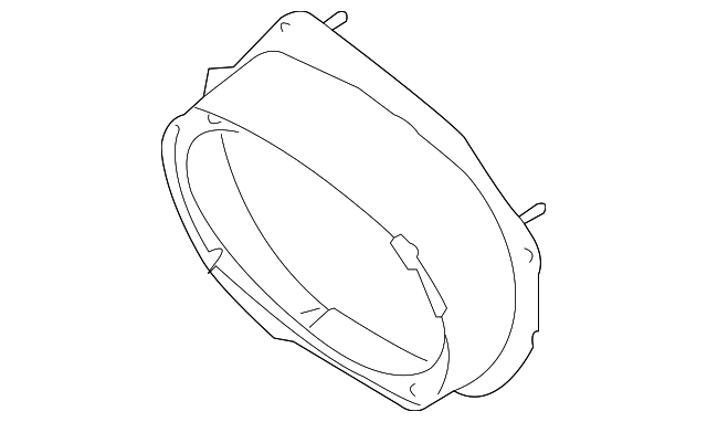 3932982Z00 Деталь FRONT DR SPEAKER BRACKET, LEFT