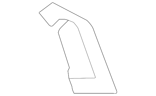 3932182Z60 Деталь RADIO BRACKET, RIGHT