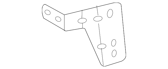 3932182Z00 Деталь TUNER BRACKET, RIGHT