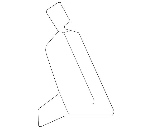 3932282Z50 Деталь RADIO BRACKET, LEFT