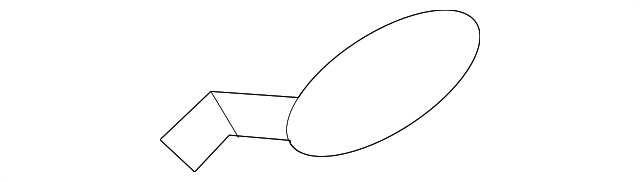 85852-2P000J7 Деталь UPPER QTR TRIM BLANK COVER, LEFT