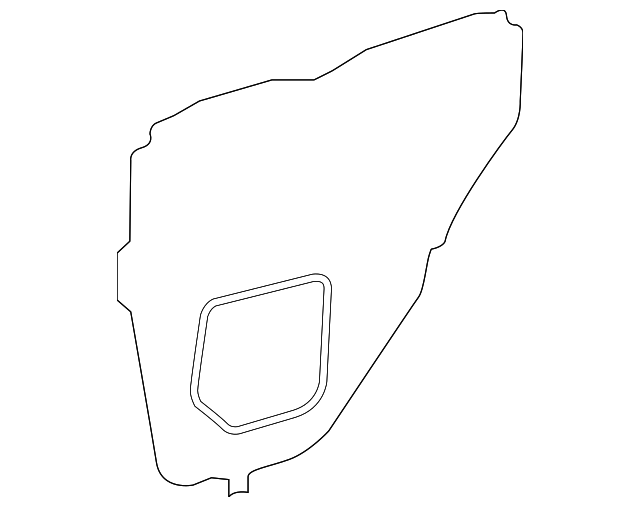 67841-78010 Деталь WATER SHIELD, RIGHT
