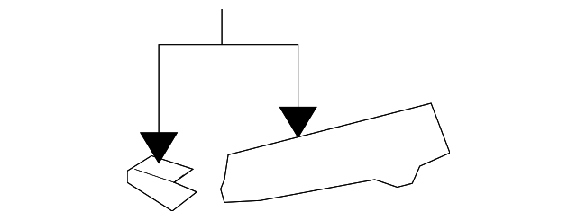 8002A191HC Деталь OUTER MOLDING, LEFT
