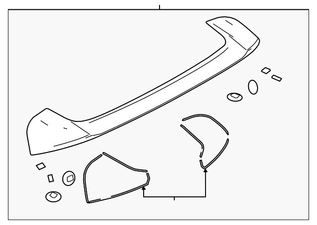 C514-51-960D-86 Деталь REAR SPOILER