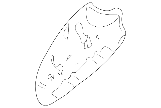 3B0-857-603-01C LOWER TRIM, LEFT