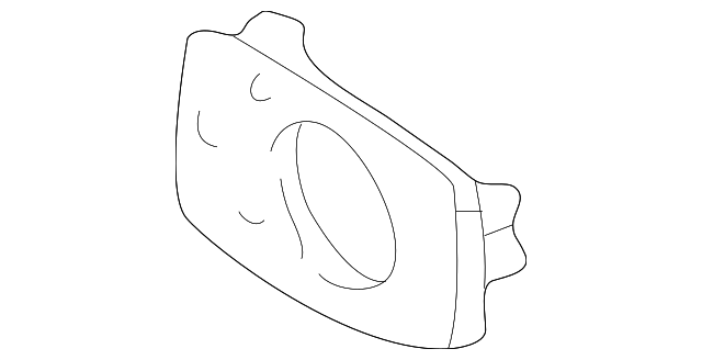 1J0-857-689 BRACKET, LEFT