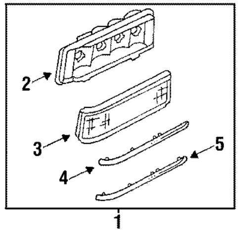 LeSabre TAIL LAMPS
