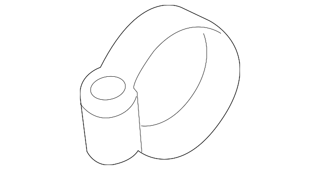 -W711088-S300 Деталь FILLER PIPE CLAMP