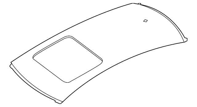 4G5-817-017-A Деталь ROOF PANEL