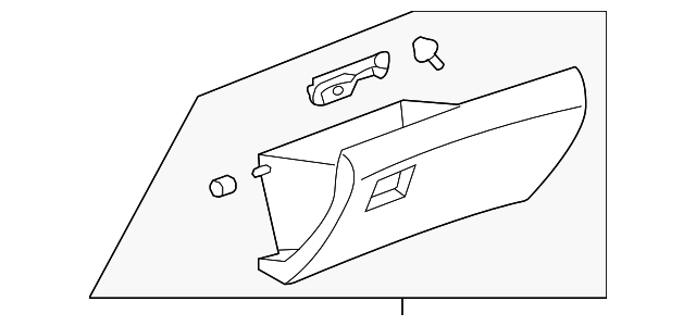 22832085 GLOVE BOX ASSY