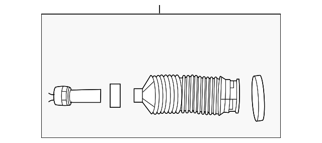7B0-498-811-A Деталь BOOT KIT, RIGHT