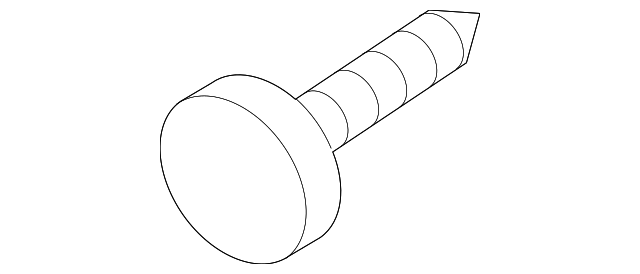 07-14-7-377-159 DOOR TRIM PANEL SCREW, LEFT