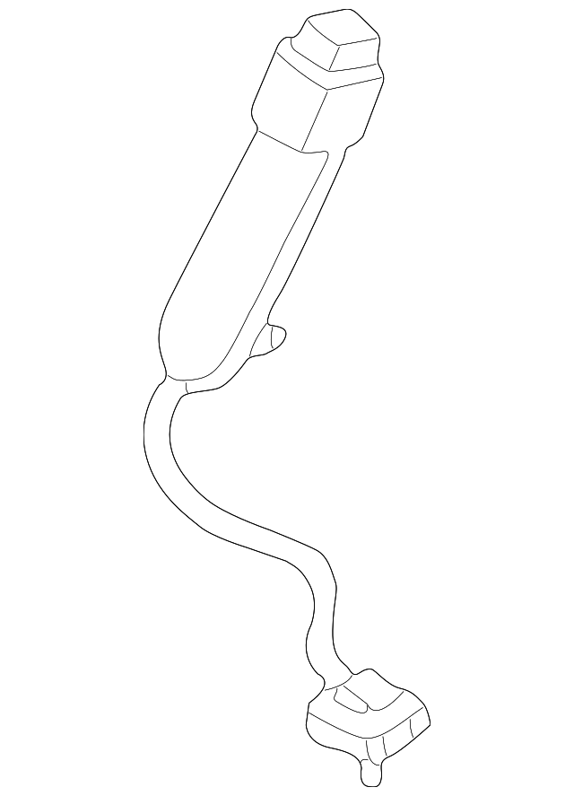 XL3Z-1561202-BAC Деталь BUCKLE, RIGHT