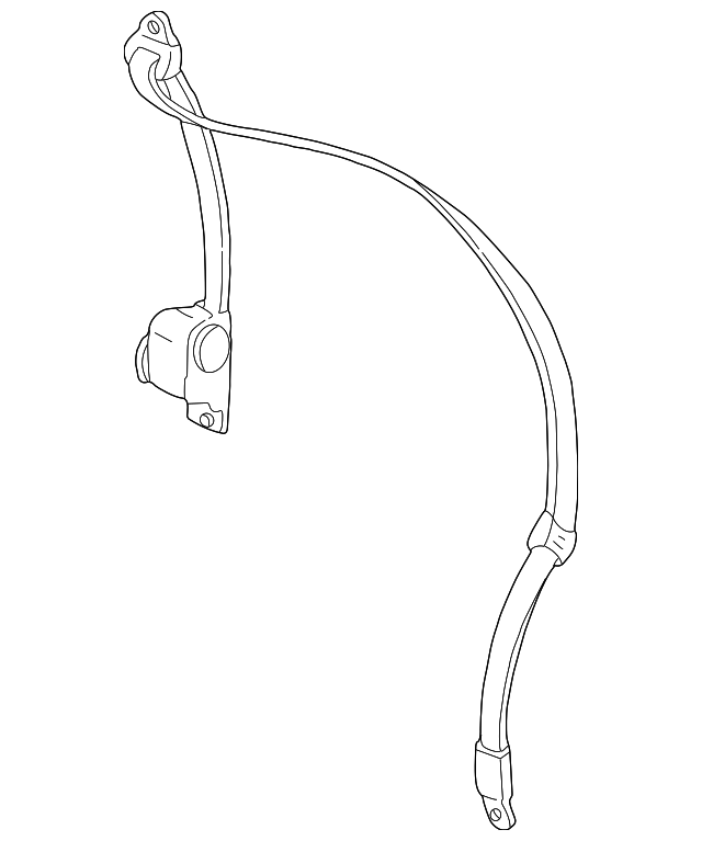 YL3Z-15611B08-AAC Деталь RETRACTOR ASSY, RIGHT