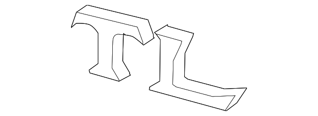 75722-SEP-A00 Деталь EMBLEM, RR. (TL)