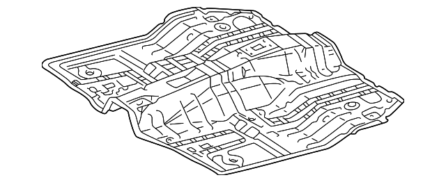 58111-42903 Деталь FRONT FLOOR PAN