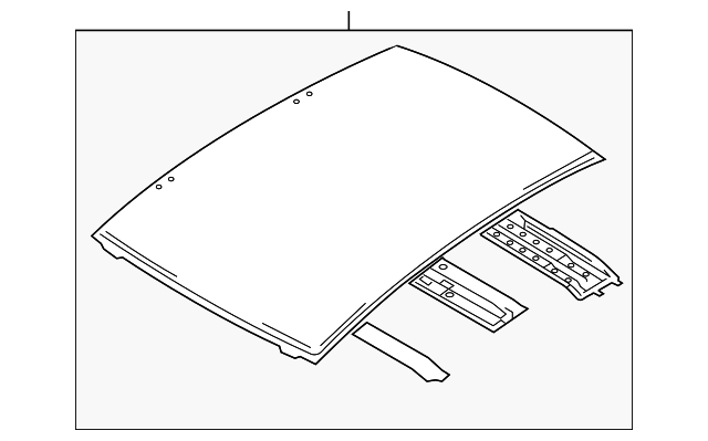 GKYE-70-600B Деталь ROOF ASSY