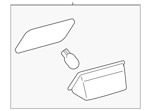81270-07020 Деталь LICENSE LAMP