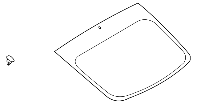 90300-1EA0A Деталь LIFT GATE GLASS