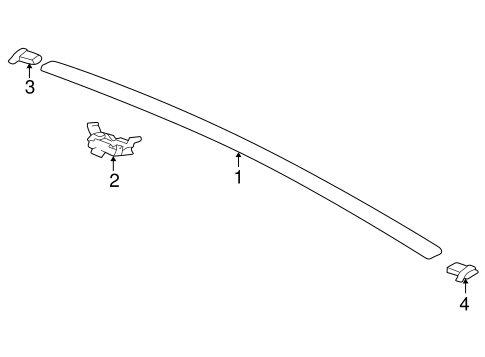 XG350 EXTERIOR TRIM - ROOF 2