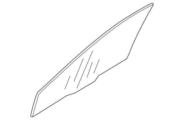 5706A132 Деталь DOOR GLASS, RIGHT
