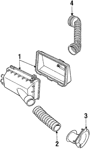 Escort AIR INLET