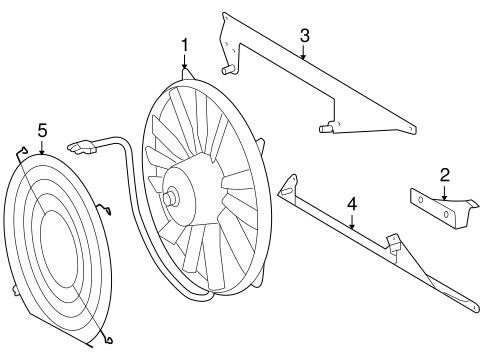 Sprinter 2500 CONDENSER FAN