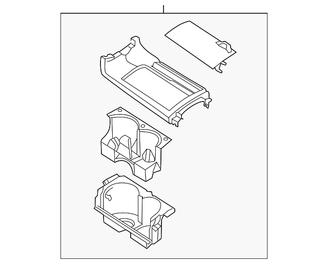 68430-3Z702 CUP HOLDER