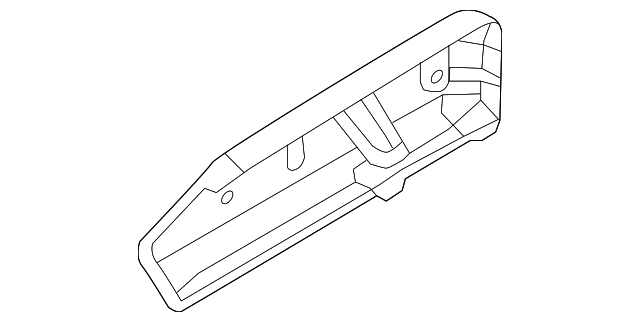 G44N-68-6L0A-02 Деталь LOWER COVER, RIGHT