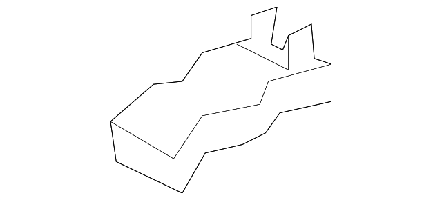 72137-0E110-B0 Деталь TRACK END COVER, LEFT