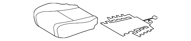 71071-48520-C0 Деталь CUSHION COVER