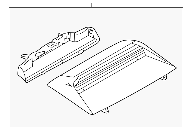 GS3L-51-580C Деталь HIGH MOUNT LAMP