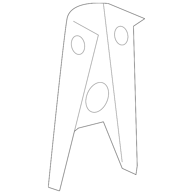 51506-60070 Деталь UPPER SUPPORT, LEFT