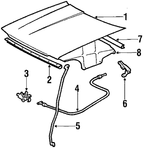 Corolla HOOD & COMPONENTS