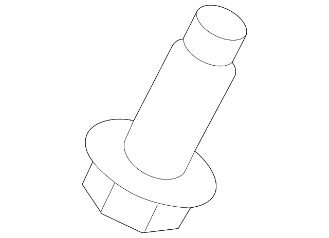6511854AA Деталь HEAT SHIELD BOLT