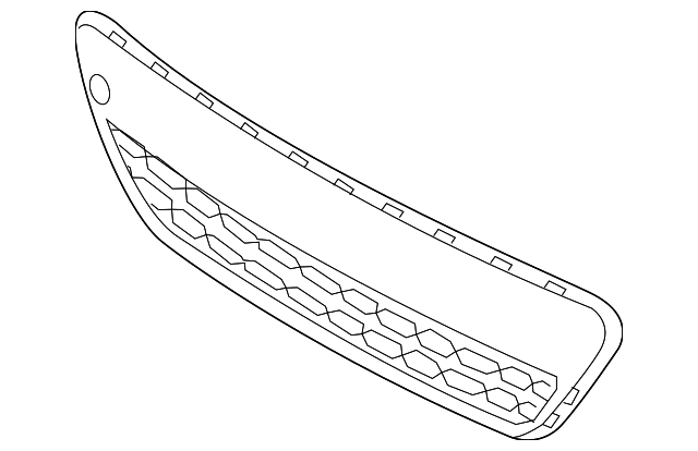 86561-1W210 Деталь LOWER GRILLE