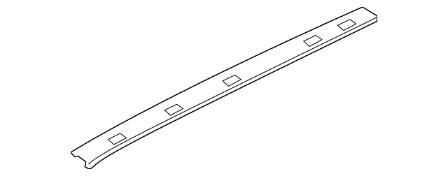 87243-2Z500 Деталь ROOF MOLDING, RIGHT
