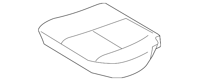 8768080J00CHP Деталь CUSHION COVER, LEFT