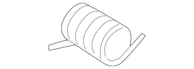 8765863J00 Деталь MOUNT BRACKET SPRING, LEFT