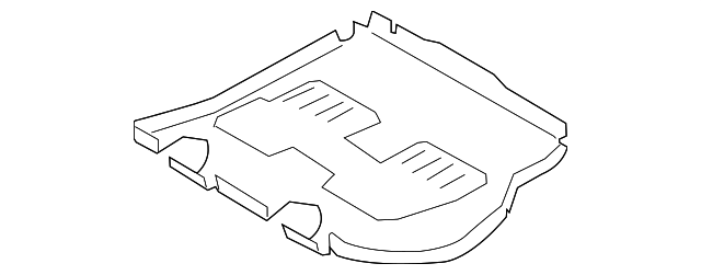 8761980J00P4Z Деталь LOWER TRIM PANEL, LEFT