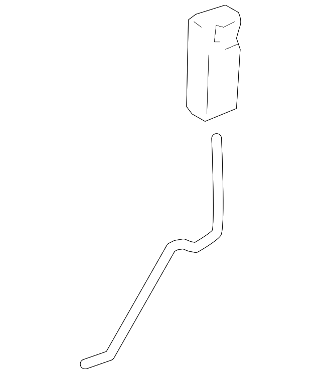 15920299 LOCK ROD, LEFT