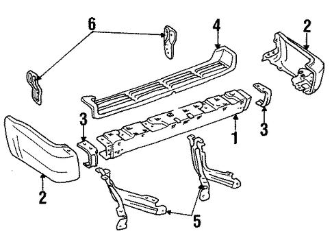 4Runner BUMPER & COMPONENTS - REAR