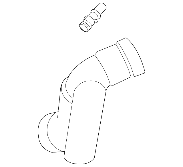 9M6Z-9B659-A INTAKE TUBE
