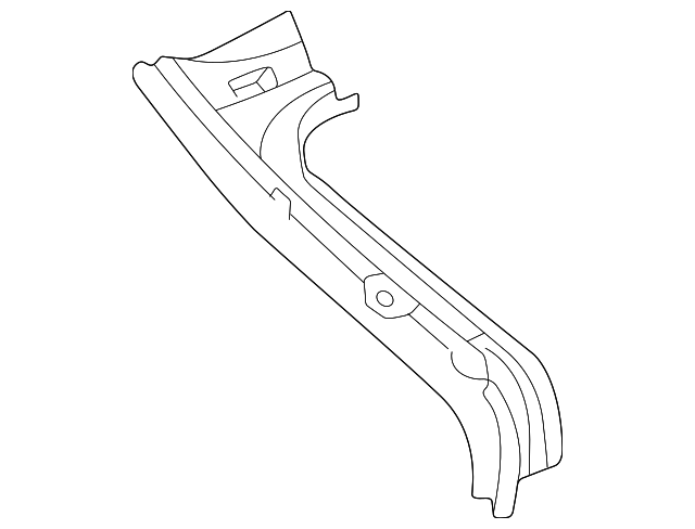 B25D-70-441 Деталь GUTTER, RIGHT