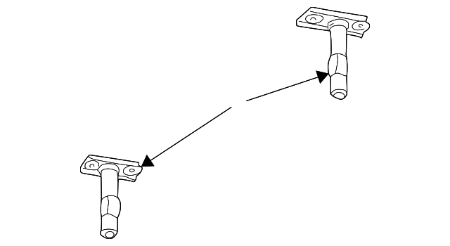 1J0-018-885-A Деталь SKID PLATE FRONT BRACKET, LEFT