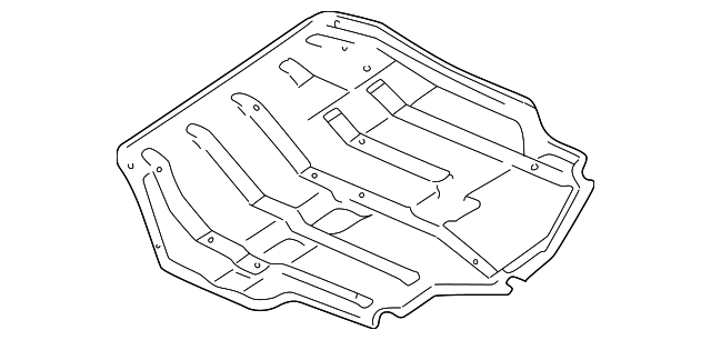 1J0-018-997 Деталь SOUND ABSORBER