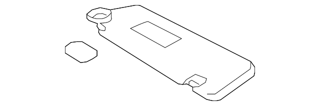 74310-48130-B1 Деталь SUNVISOR, RIGHT