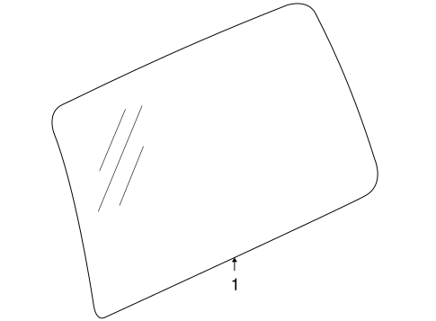 Uplander GLASS - SIDE DOOR