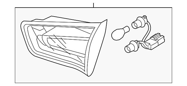 92406-3W000 Деталь BACKUP LAMP ASSY, RIGHT